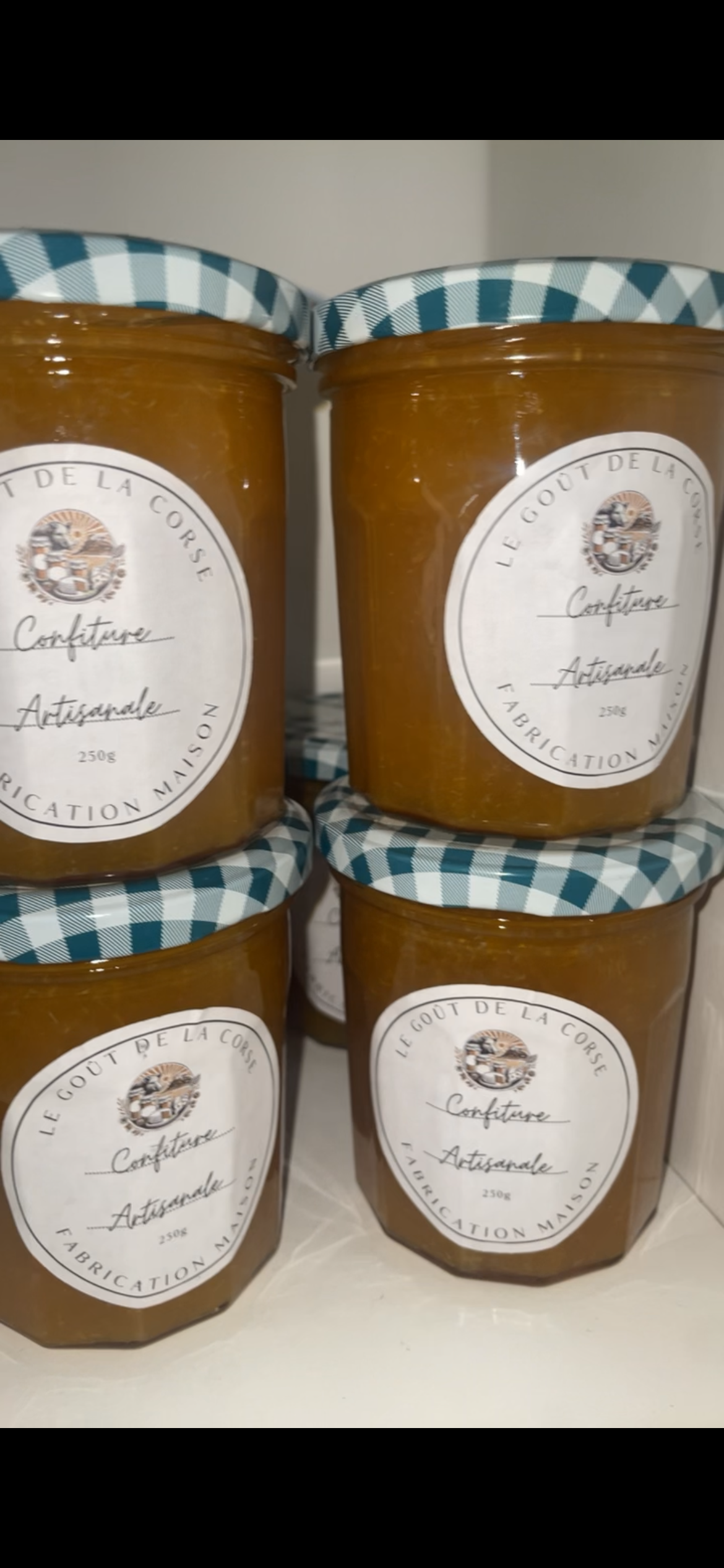Confiture Artisanale de clémentines Corse